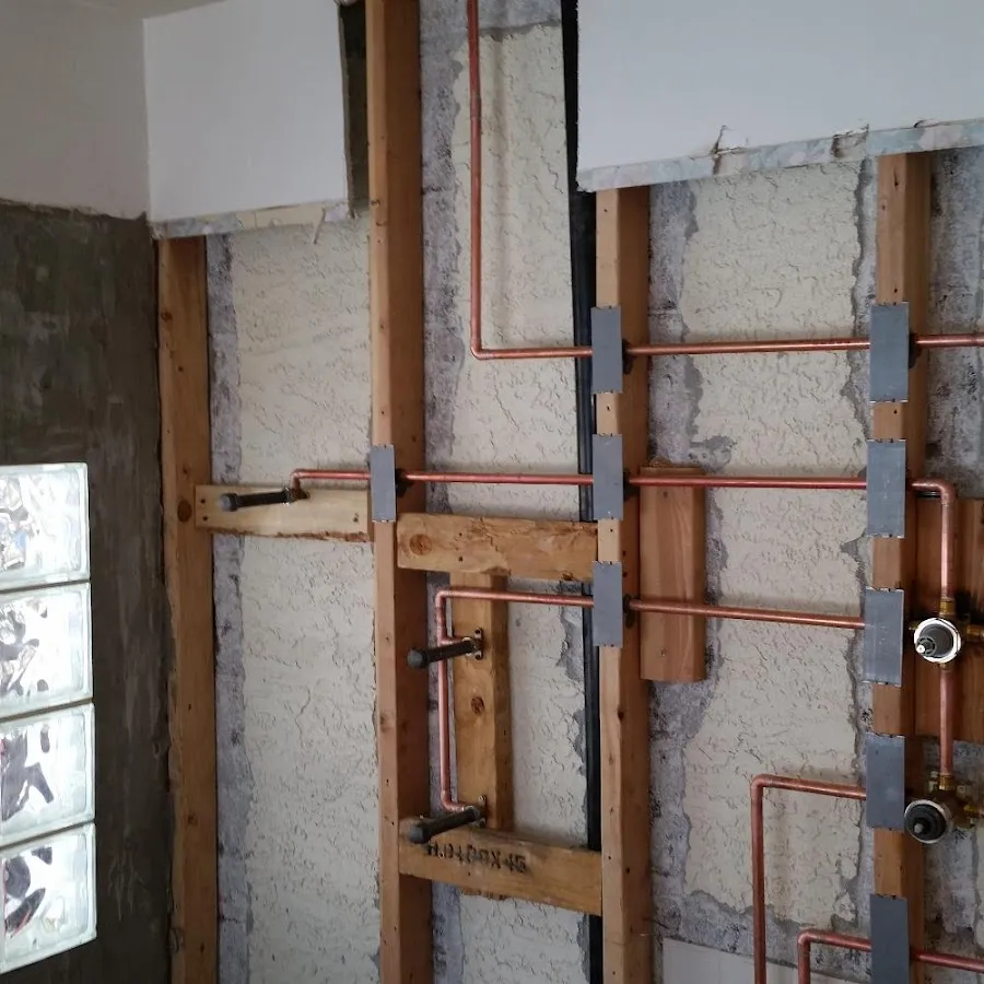 Copper pipe installation for Burst Pipe Repair in Homer
